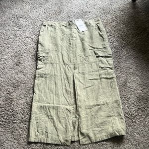 Zara cargo style skirt